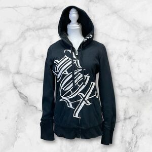 Fox Black Hoodie Jacket